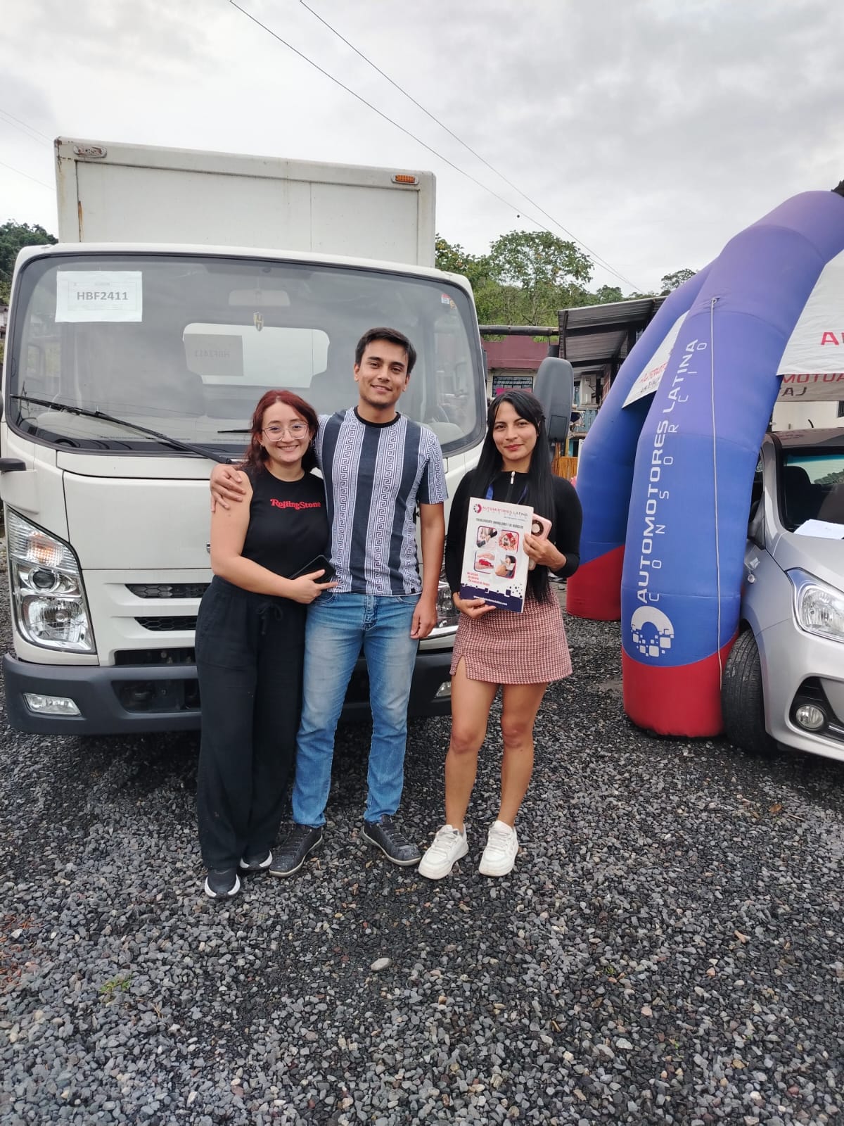 Entrega de camión JMC 2024 en Puyo