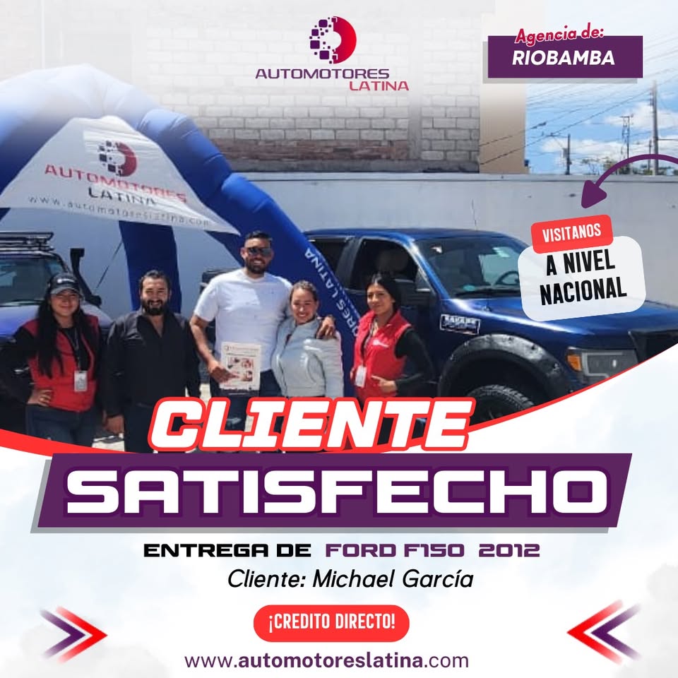 Entrega de camioneta Ford F-150 2012 en Riobamba